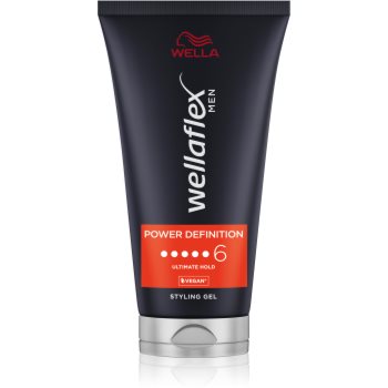 Wella Wellaflex Men gel de par cu fixare foarte puternica - imagine 2